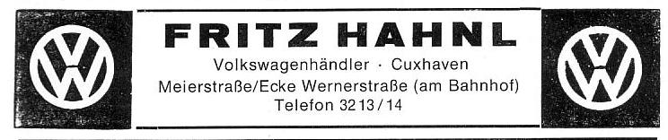 Datei:Werbung Vw hahnl 1962.JPG