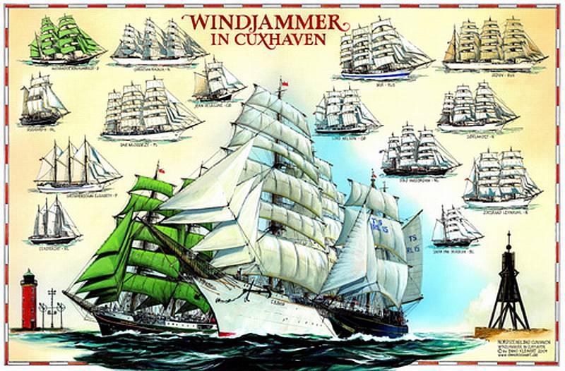 Datei:Poster Windjammer in Cuxhaven.jpg