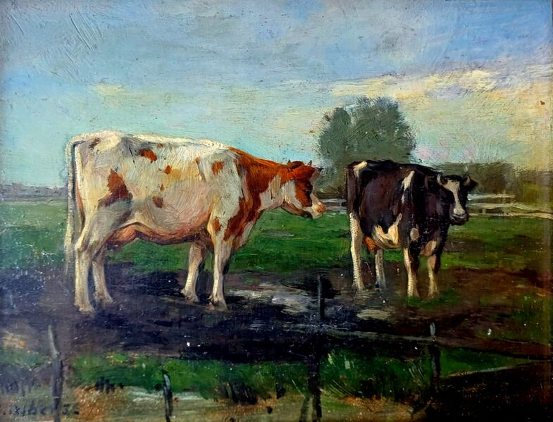 Datei:Albers Weidende Kuehe.jpg