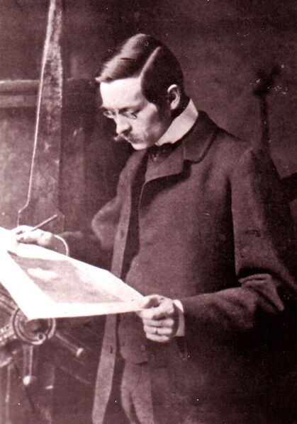 Datei:Der Duhner Maler Walter Conz.jpg